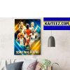 Welcome Back Football We’ve Missed You Decorations Poster Canvas
