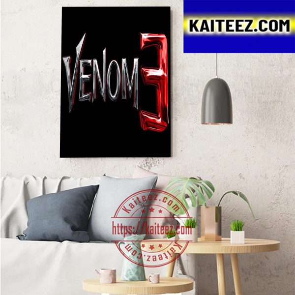 Venom 3 Of Marvel Studios Art Decor Poster Canvas