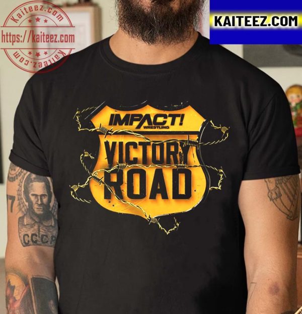 Victory Road 2022 Barbed Wire Massacre Vintage T-Shirt