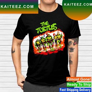 Vintage The Ninja Turtles Superhero Cartoon Movie T-shirt