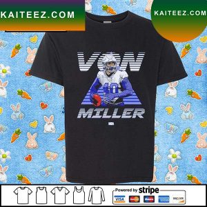 Von Miller Buffalo Triangle Football T-Shirt