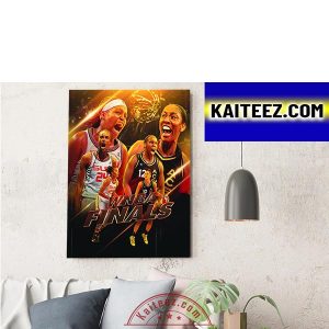 WNBA Finals Bound Las Vegas Aces Vs Connecticut Sun Decorations Poster Canvas