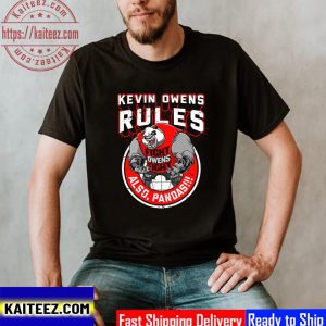 WWE Kevin Owens Also Pandas Vintage T-Shirt