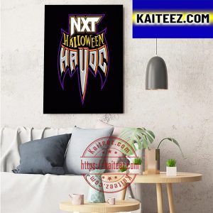 WWE NXT Halloween Havoc Art Decor Poster Canvas
