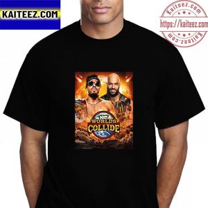 WWE NXT Worlds Collide Ricochet vs Carmelo Hayes In North American Title Vintage T-Shirt