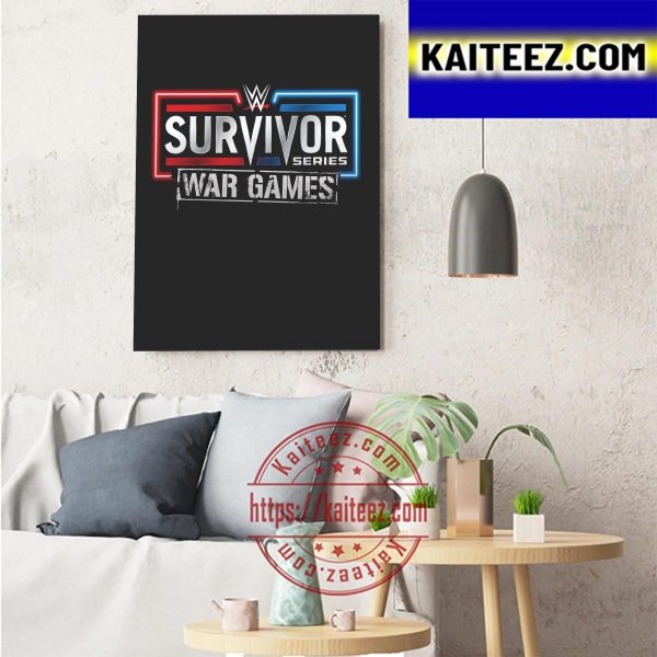 WWE Survivor Series War Games Art Decor Poster Canvas