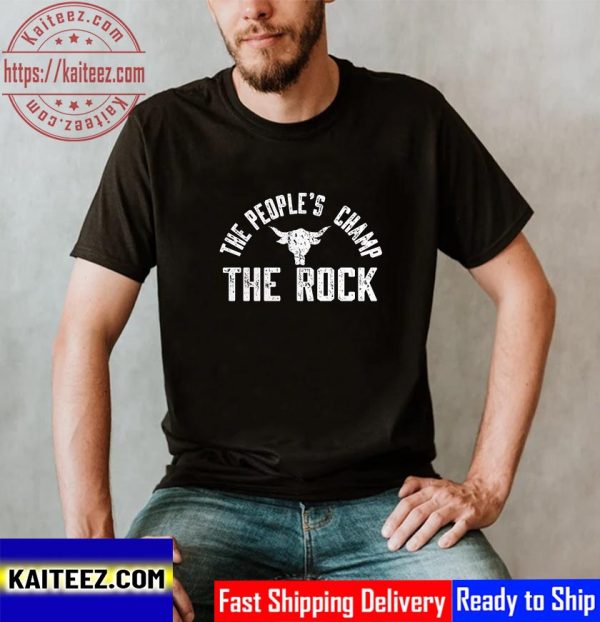 WWE The Rock The People’s Champ Vintage T-Shirt