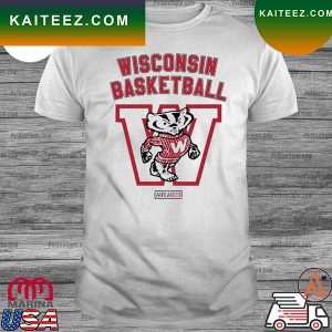 Wisconsin badgers basketball areared block party october 4 T-shirt