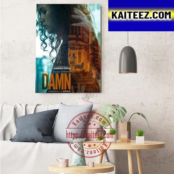 Zendaya Golden Retriever Damn Art Decor Poster Canvas