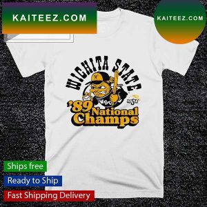 1989 WSU Baseball National Champions T-shirt