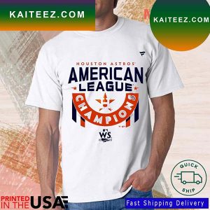 2022 American League Champions Houston Astros Locker Room T-Shirt
