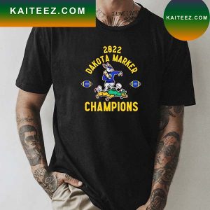 2022 Dakota Marker Champions Jackrabbit VS Bison Mascot Rivaly T-shirt