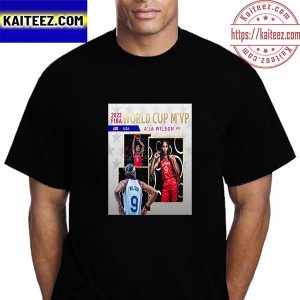 2022 FIBA World Cup MVP Is Aja Wilson Vintage T-Shirt