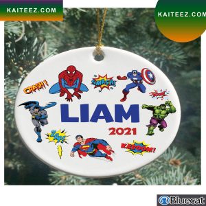 2022 Personalisierte Characters DC Comics x Marvel Studios Christmas Ornament