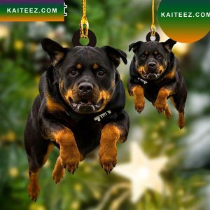 2022 Rottweiler Christmas Ornament
