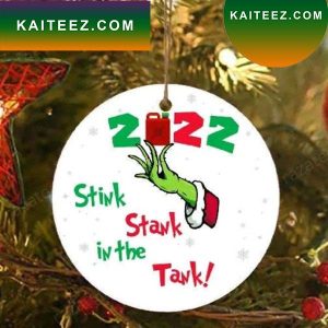 2022 Stink Stank Stunk Grinch Decorations Outdoor Ornament