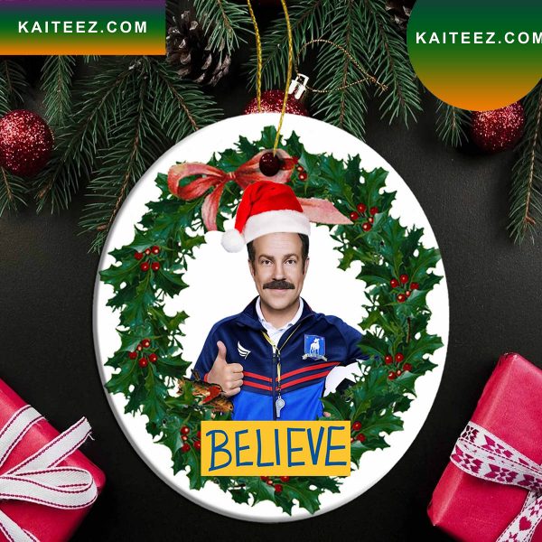 2022 Ted Lasso TV Show Christmas Tree Hanging Christmas Ornament