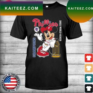 2022 World Series Champions Philadelphia Phillies team signatures T-shirt