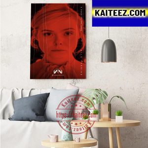 A Hideo Kojima Game X Elle Fanning Art Decor Poster Canvas