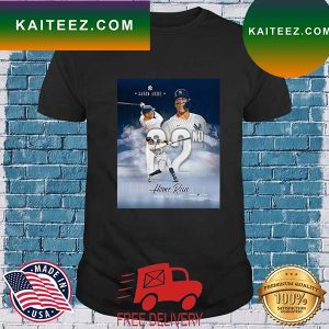 Aaron Judge New York Yankees Authentic American League Home Run Record Unsigned T-Shirt