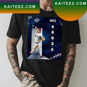 Aaron Nola Philadelphia Phillies MLB Postseason Fan Gifts T-Shirt