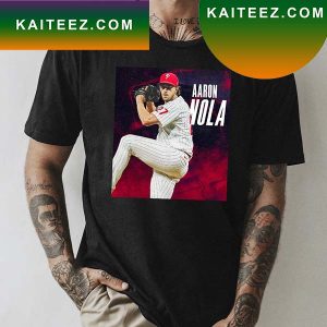 Aaron Nola Philadelphia Phillies Player Of The Game MLB NLDS Fan Gifts T-Shirt