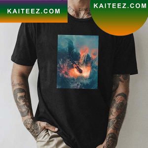 Aegon the Conquer And Balerion Burning Harrenhal House Of The Dragon Fan Gifts T-Shirt