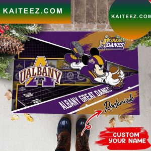 Albany Great Danes NCAA3 For House of real fans Doormat