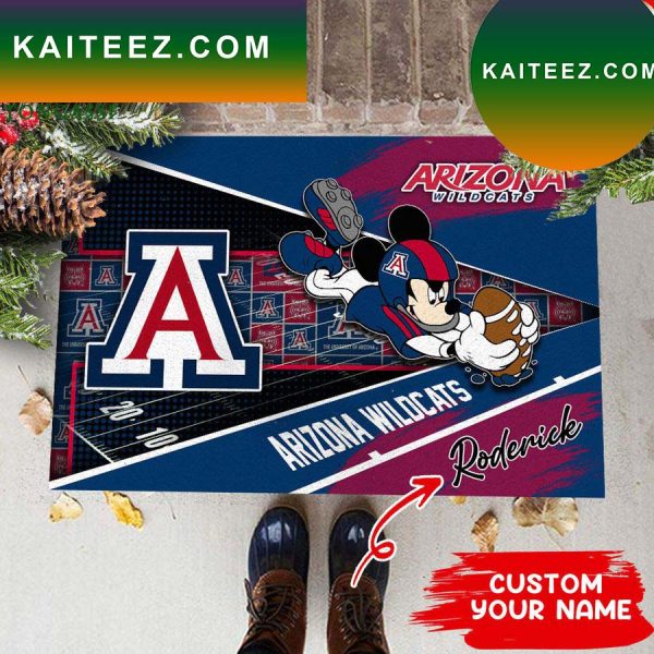 Arizona Wildcats NCAA3 For House of real fans Doormat