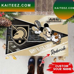 Army Black Knights NCAA3 For House of real fans Doormat
