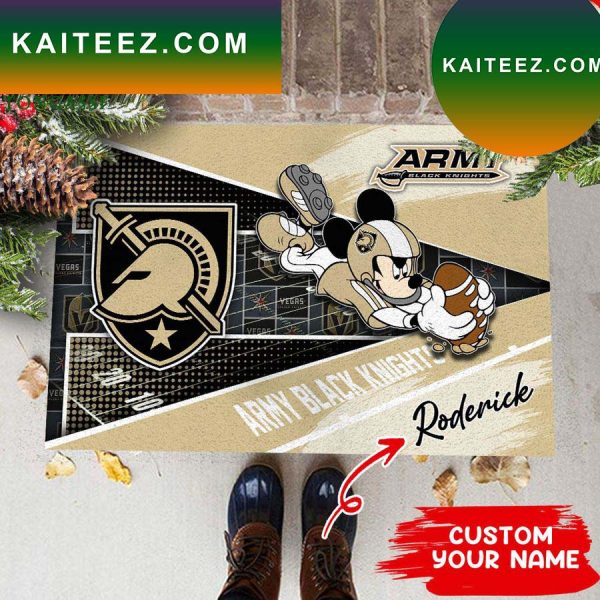 Army Black Knights NCAA3 For House of real fans Doormat