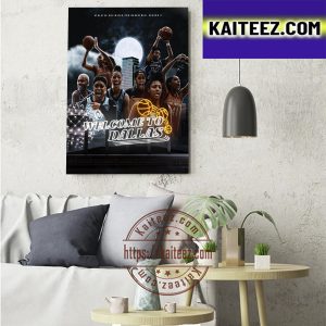Athletes Unlimited Pro Basketball Season 2 Welcome To Dallas Art Decor Poster Canvas