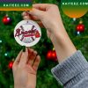 Atlanta Braves Baseball World Series Christmas Ornament