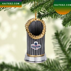 Atlanta Braves 2022 World Series Champions Trophy Paperweight Christmas Ornament