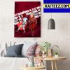 Atlanta Braves Are Champs 2022 NL East Champions Wall Art Poster Canvas