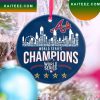 Atlanta Braves Christmas Ornament