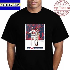 Atlanta Braves NL East Showdown Sweep Vintage T-Shirt