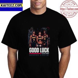 Atlanta Dream x Atlanta Hawks Good Luck This Season Vintage T-Shirt