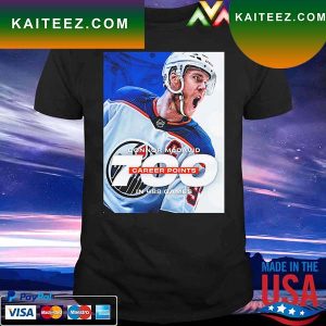 Awesome connor mcdavid 700 career points club in nhl T-shirt