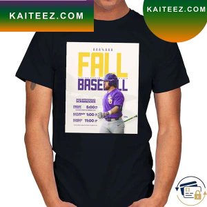 Awesome tommy white lsu baseball fall baseball alex box stadium style T-shirt