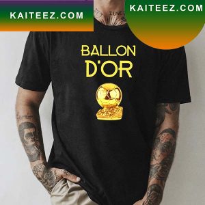 Ballon Dor 2022 Fan Gifts T-Shirt