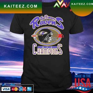 Baltimore Ravens 2022 AFC Champions T-shirt