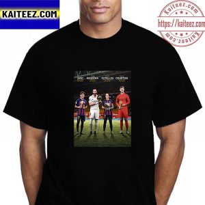Barcelona and Real Madrid Sweep The Major Awards At The Ballon d’Or Vintage T-Shirt