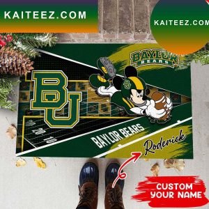 Baylor Bears NCAA2 For House of real fans Doormat