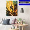 Black Adam DC Comics Art Decor Poster Canvas