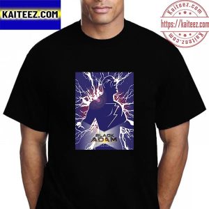 Black Adam Power Born From Rage DC Comics Vintage T-Shirt