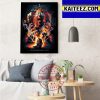 Black Adam Power Born From Rage DC Comics Art Decor Poster Canvas