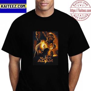 Black Adam The Hierarchy Of Power Has Changed Forever DC Comics 2022 Movie Vintage T-Shirt
