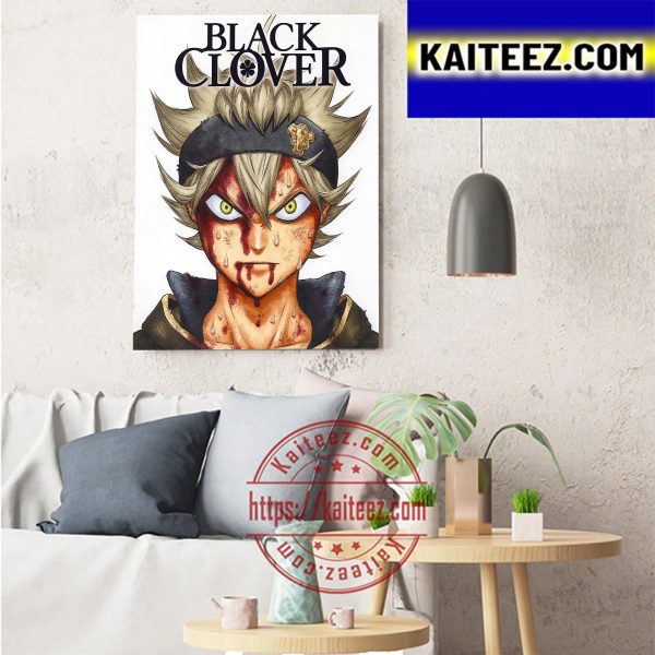 Black Clover Sword Of The Wizard King Art Decor Poster Canvas