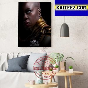 Black Panther Wakanda Forever Of Marvel Studios Art Decor Poster Canvas